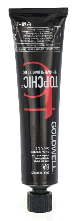 Goldwell Topchic Tube 60 ml 8A i gruppen HELSE OG SKJØNNHET / Hår & styling / Hårpleie / Hårfarge / Hårfarge & Fargebombe hos TP E-commerce Nordic AB (C73381)