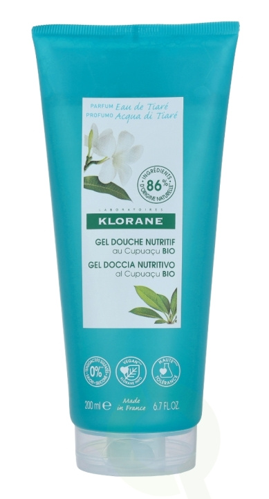 Klorane Shower Gel With Organic Cupuacu Butter 200 ml i gruppen HELSE OG SKJØNNHET / Hudpleie / Kroppspleie / Bad- og dusjkrem hos TP E-commerce Nordic AB (C73473)