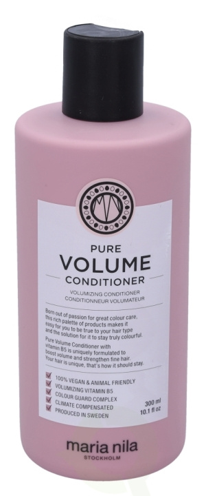 Maria Nila Pure Volume Conditioner 300 ml Sulphate & Paraben Free i gruppen HELSE OG SKJØNNHET / Hår & styling / Hårpleie / Balsam hos TP E-commerce Nordic AB (C73630)