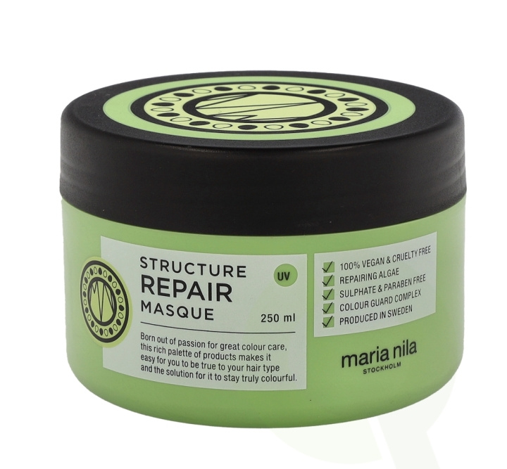 Maria Nila Structure Repair Mask 250 ml Sulphate & Paraben free i gruppen HELSE OG SKJØNNHET / Hår & styling / Hårpleie / Hårmaske hos TP E-commerce Nordic AB (C73637)