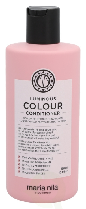 Maria Nila Luminous Colour Conditioner 300 ml i gruppen HELSE OG SKJØNNHET / Hår & styling / Hårpleie / Balsam hos TP E-commerce Nordic AB (C73640)