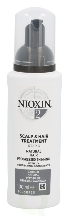 Nioxin System 2 Scalp & Hair Treatment 100 ml Step 3 / Natural Hair Prog. Thinning with UV i gruppen HELSE OG SKJØNNHET / Hår & styling / Hårpleie / Hårmaske hos TP E-commerce Nordic AB (C73661)