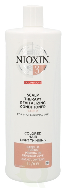 Nioxin System 3 Scalp Therapy Revitalizing Conditioner 1000 ml Step 2 i gruppen HELSE OG SKJØNNHET / Hår & styling / Hårpleie / Balsam hos TP E-commerce Nordic AB (C73663)