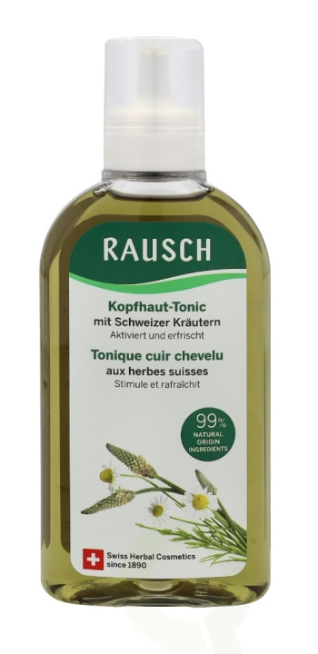 Rausch Swiss Herbs Scalp Tonic 200 ml i gruppen HELSE OG SKJØNNHET / Hår & styling / Hårpleie / Hårserum hos TP E-commerce Nordic AB (C73704)