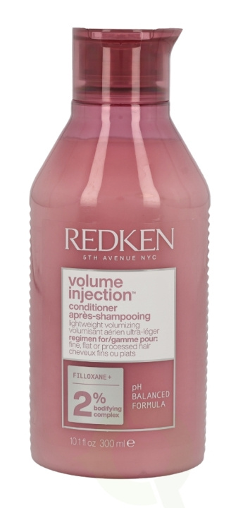 Redken Volume Injection Conditioner 300 ml Lightweight Volumizing For Fine Hair i gruppen HELSE OG SKJØNNHET / Hår & styling / Hårpleie / Balsam hos TP E-commerce Nordic AB (C73759)