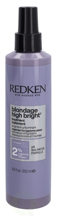 Redken Blondage High Bright Treatment 250 ml i gruppen HELSE OG SKJØNNHET / Hår & styling / Hårpleie / Balsamspray/kur hos TP E-commerce Nordic AB (C73760)