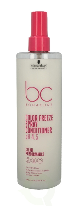 Schwarzkopf Bonacure Color Freeze Spray Conditioner 400 ml PH 4.5 i gruppen HELSE OG SKJØNNHET / Hår & styling / Hårpleie / Balsam hos TP E-commerce Nordic AB (C73787)