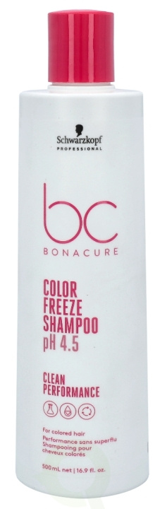 Schwarzkopf Bonacure Color Freeze Shampoo Ph 4.5 500 ml For Coloured Hair i gruppen HELSE OG SKJØNNHET / Hår & styling / Hårpleie / Sjampo hos TP E-commerce Nordic AB (C73793)