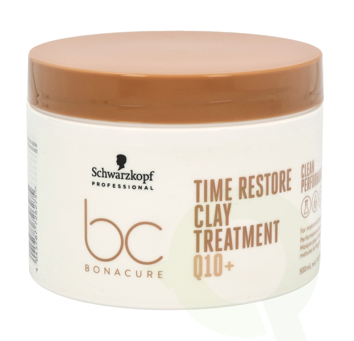 Schwarzkopf Bonacure Q10 Time Restore Treatment 500 ml i gruppen HELSE OG SKJØNNHET / Hår & styling / Hårpleie / Hårmaske hos TP E-commerce Nordic AB (C73797)