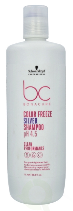 Schwarzkopf Bonacure Color Freeze Silver Shampoo 1000 ml i gruppen HELSE OG SKJØNNHET / Hår & styling / Hårpleie / Sjampo hos TP E-commerce Nordic AB (C73800)