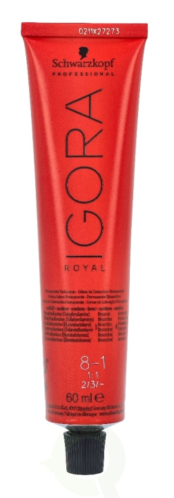 Schwarzkopf Igora Royal Permanent Color Creme 60 ml 45505 i gruppen HELSE OG SKJØNNHET / Hår & styling / Hårpleie / Hårfarge / Hårfarge & Fargebombe hos TP E-commerce Nordic AB (C73812)