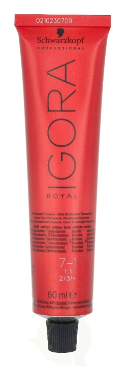 Schwarzkopf Igora Royal Permanent Color Creme 60 ml 45474 i gruppen HELSE OG SKJØNNHET / Hår & styling / Hårpleie / Hårfarge / Hårfarge & Fargebombe hos TP E-commerce Nordic AB (C73815)