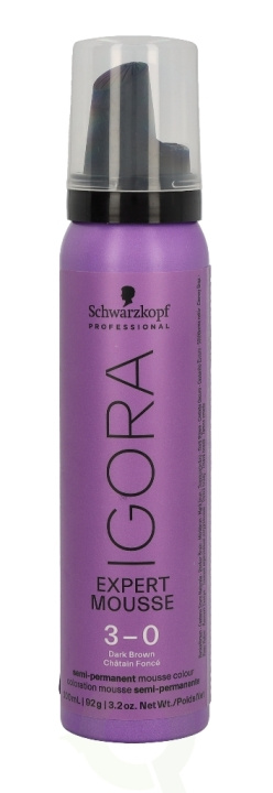 Schwarzkopf Igora Expert Mousse 100 ml 3-0 i gruppen HELSE OG SKJØNNHET / Hår & styling / Hårstyling / Hårmousse hos TP E-commerce Nordic AB (C73825)