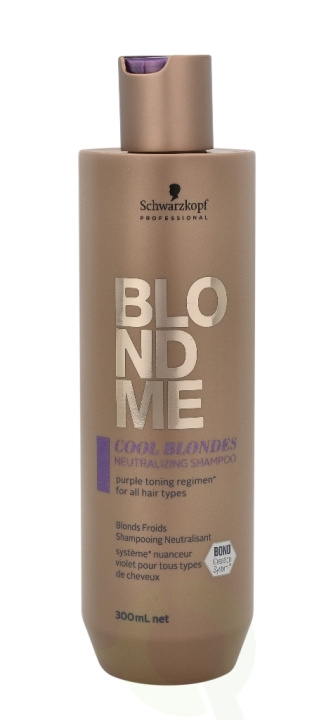 Schwarzkopf Blond Me Cool Blondes Neutralizing Shampoo 300 ml For All Hair Types i gruppen HELSE OG SKJØNNHET / Hår & styling / Hårpleie / Sjampo hos TP E-commerce Nordic AB (C73849)