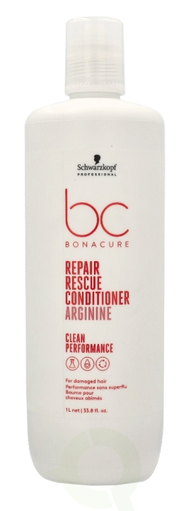 Schwarzkopf Bonacure Repair Rescue Conditioner 1000 ml For Damaged Hair i gruppen HELSE OG SKJØNNHET / Hår & styling / Hårpleie / Balsam hos TP E-commerce Nordic AB (C73895)