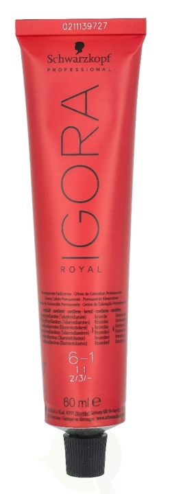 Schwarzkopf Igora Royal Permanent Color Creme 60 ml 45444 i gruppen HELSE OG SKJØNNHET / Hår & styling / Hårpleie / Hårfarge / Hårfarge & Fargebombe hos TP E-commerce Nordic AB (C73902)