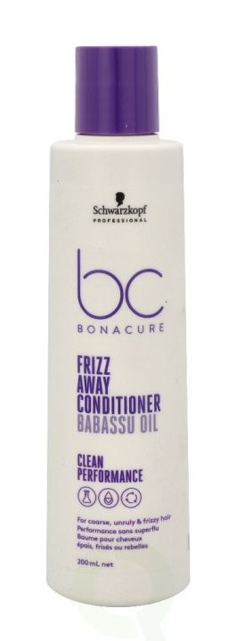 Schwarzkopf Bonacure Frizz Away Conditioner 200 ml i gruppen HELSE OG SKJØNNHET / Hår & styling / Hårpleie / Balsam hos TP E-commerce Nordic AB (C73904)