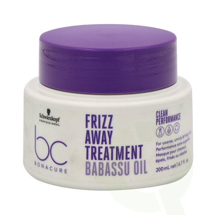 Schwarzkopf Bonacure Frizz Away Treatment 200 ml For Coarse,Unruly & Frizzy Hair i gruppen HELSE OG SKJØNNHET / Hår & styling / Hårpleie / Sjampo hos TP E-commerce Nordic AB (C73905)