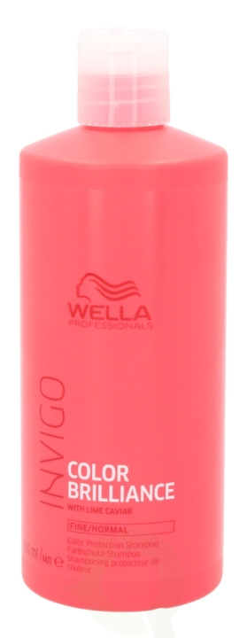 Wella Invigo - Color Brilliance Color Protection Shampoo 500 ml Fine/Normal i gruppen HELSE OG SKJØNNHET / Hår & styling / Hårpleie / Sjampo hos TP E-commerce Nordic AB (C74019)