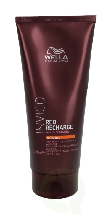 Wella Invigo - Red Recharge Color Refr. Cond. 300 ml Warm Red i gruppen HELSE OG SKJØNNHET / Hår & styling / Hårpleie / Balsam hos TP E-commerce Nordic AB (C74043)