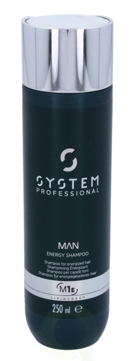 Wella System P. - Man Energy Shampoo M1E 250 ml i gruppen HELSE OG SKJØNNHET / Hår & styling / Hårpleie / Sjampo hos TP E-commerce Nordic AB (C74064)