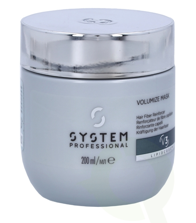 Wella System P. - Volumize Mask V3 200 ml i gruppen HELSE OG SKJØNNHET / Hår & styling / Hårpleie / Hårmaske hos TP E-commerce Nordic AB (C74075)