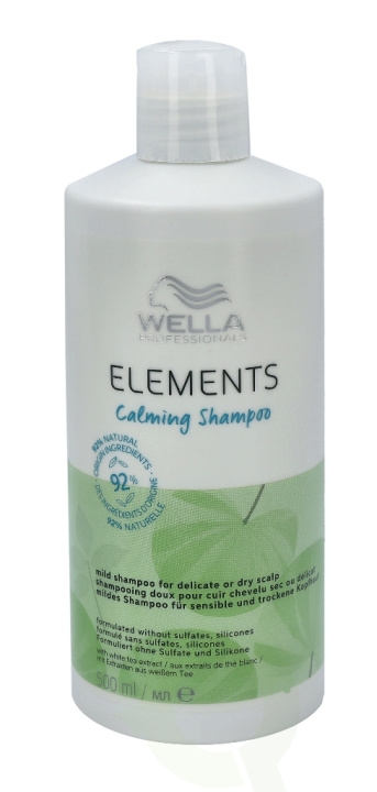 Wella Elements - Calming Shampoo 500 ml i gruppen HELSE OG SKJØNNHET / Hår & styling / Hårpleie / Sjampo hos TP E-commerce Nordic AB (C74094)