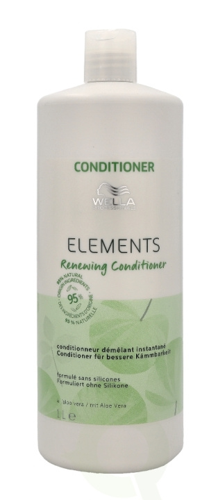 Wella Elements - Renewing Conditioner 1000 ml i gruppen HELSE OG SKJØNNHET / Hår & styling / Hårpleie / Balsam hos TP E-commerce Nordic AB (C74095)