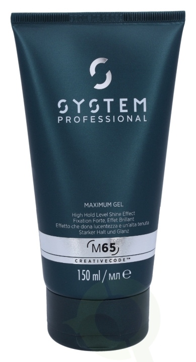 Wella System P. - Men Maximum Gel M65 150 ml i gruppen HELSE OG SKJØNNHET / Hår & styling / Hårstyling / Gele/gelespray hos TP E-commerce Nordic AB (C74101)