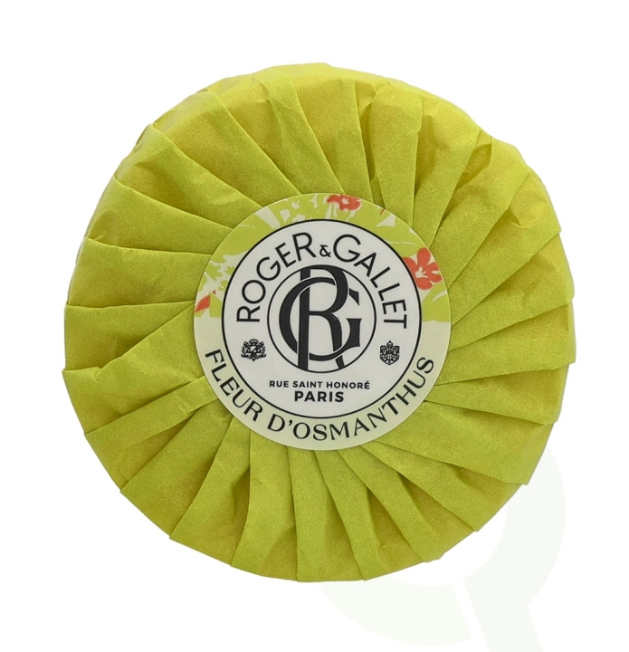 Roger & Gallet Fleur D\'Osmanthus Soap Bar 100 g i gruppen HELSE OG SKJØNNHET / Hudpleie / Kroppspleie / Duftsåpe hos TP E-commerce Nordic AB (C74515)