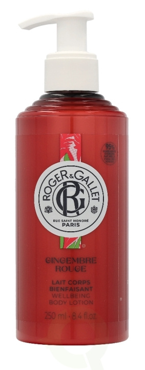 Roger & Gallet Gingembre Rouge Body Milk 250 ml i gruppen HELSE OG SKJØNNHET / Hudpleie / Kroppspleie / Body lotion hos TP E-commerce Nordic AB (C74520)