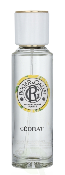 Roger & Gallet Cedrat Wellbeing Fragrant Water 30 ml Natural Spray i gruppen HELSE OG SKJØNNHET / Duft og parfyme / Parfyme / Unisex hos TP E-commerce Nordic AB (C74531)