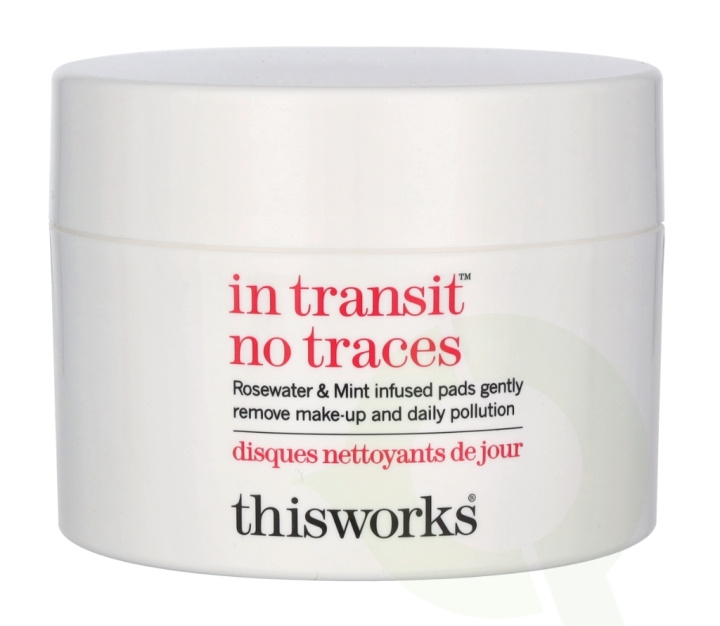 This Works In Transit No Traces Pads 60 ml 60 Pads i gruppen HELSE OG SKJØNNHET / Duft og parfyme / Deodorant / Deo for henne hos TP E-commerce Nordic AB (C74608)