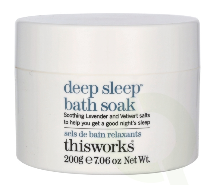 This Works Deep Sleep Bath Soak 200 g i gruppen HELSE OG SKJØNNHET / Hudpleie / Kroppspleie / Bad- og dusjkrem hos TP E-commerce Nordic AB (C74609)