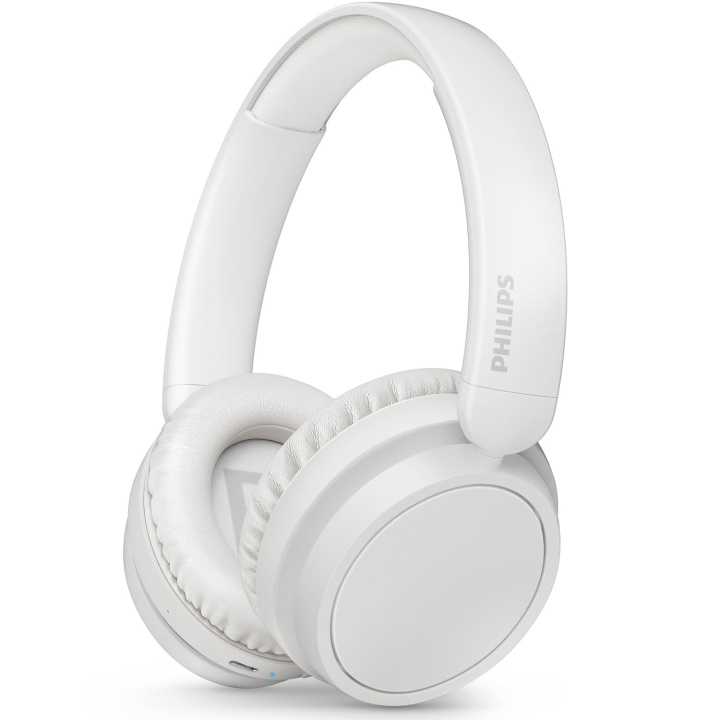 Philips TAH5209WT Trådlösa over-ear-hörlurar, Vita, Fyndvara i gruppen Elektronikk / Lyd & Bilde / Hodetelefoner & Tilbehør / Hodetelefoner hos TP E-commerce Nordic AB (C74673D)