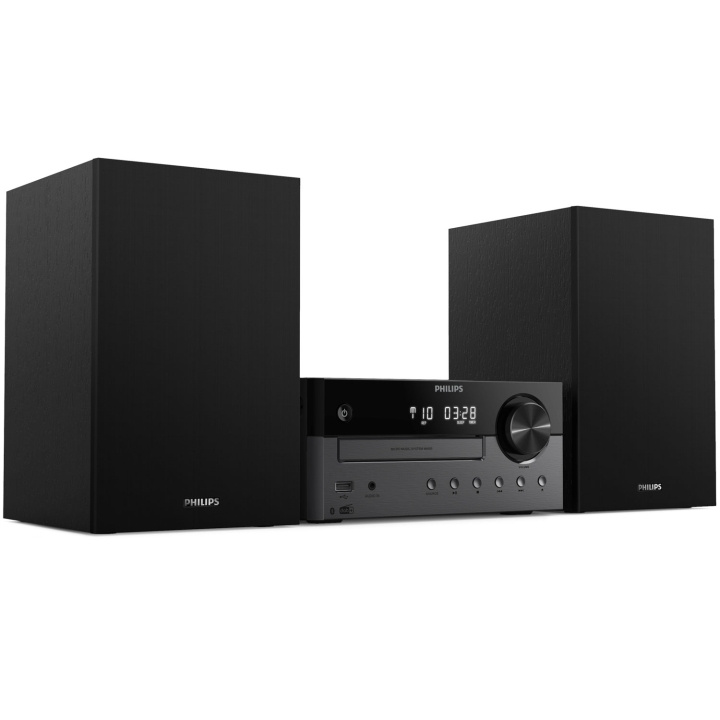 Philips TAM4505 Mikromusiksystem med CD, Radio, Buetooth. 60W i gruppen Elektronikk / Lyd & Bilde / Hjemmekino, HiFi og bærbar / Kompakt Stereo & Platespillere hos TP E-commerce Nordic AB (C74675)