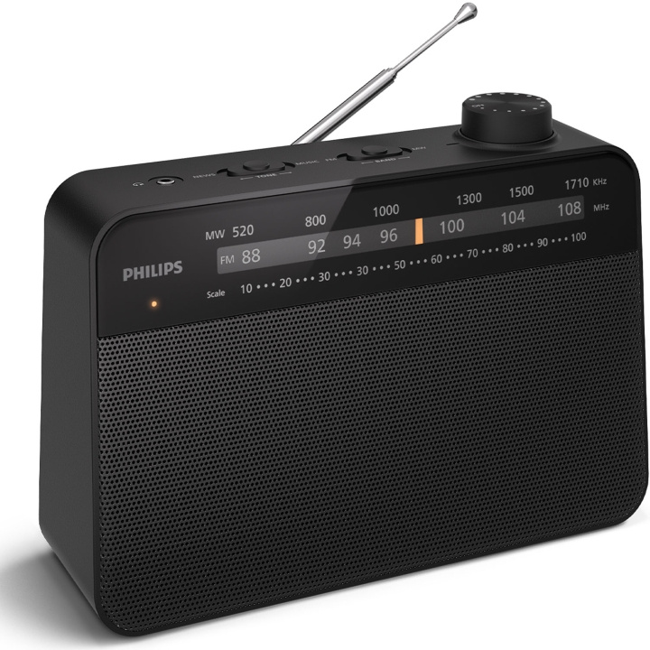 Philips Klassisk köks-radio. Nät- eller batteridrivern. Analog inställning i gruppen Elektronikk / Lyd & Bilde / Hjemmekino, HiFi og bærbar / Radio & Vekkerklokker / Radio hos TP E-commerce Nordic AB (C74678)