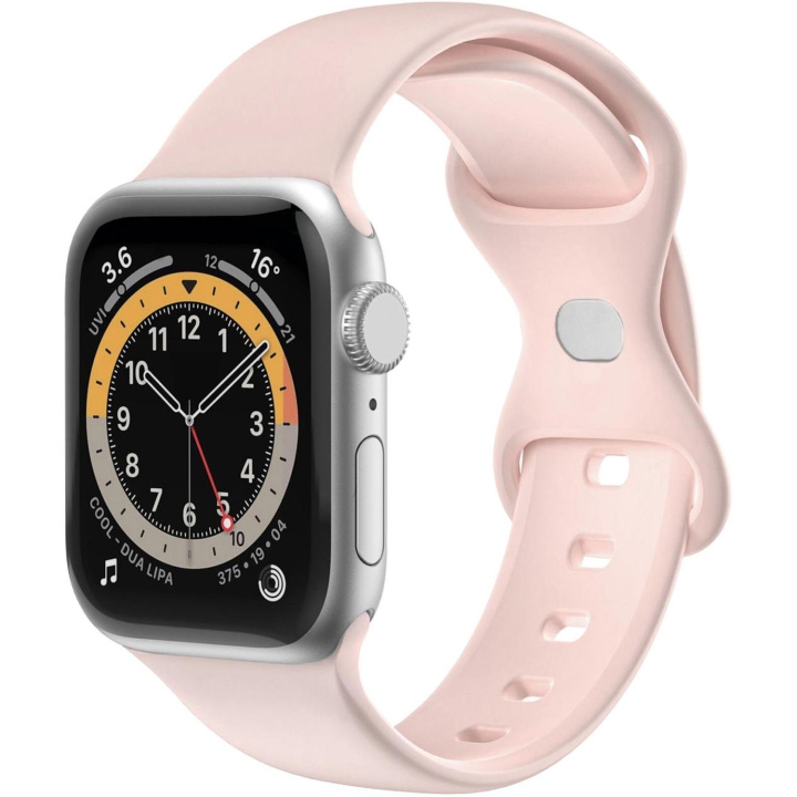 Celly Armband till Apple Watch 38/40/41mm Silikon Rosa i gruppen SMARTTELEFON & NETTBRETT / Trening, hjem og fritid / Apple Watch og tilbehør / Tilbehør hos TP E-commerce Nordic AB (C74707)