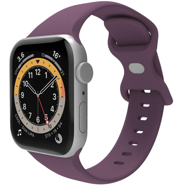 Celly Armband till Apple Watch 38/40/41mm Silikon Lila i gruppen SMARTTELEFON & NETTBRETT / Trening, hjem og fritid / Apple Watch og tilbehør / Tilbehør hos TP E-commerce Nordic AB (C74708)