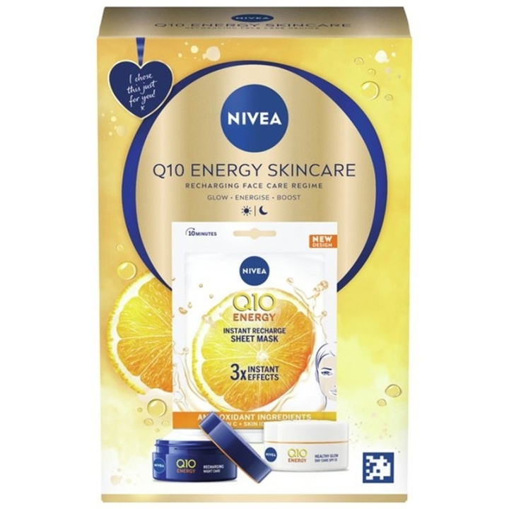 Nivea Q10 Energy Skincare Giftset i gruppen HELSE OG SKJØNNHET / Hudpleie / Ansikt / Ansiktskrem hos TP E-commerce Nordic AB (C74737)