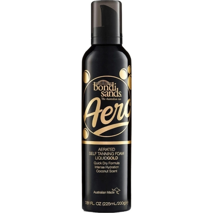 Bondi Sands Aero Self Tanning Foam Liquid Gold 225ml i gruppen HELSE OG SKJØNNHET / Hudpleie / Soling / Solkrem hos TP E-commerce Nordic AB (C74738)