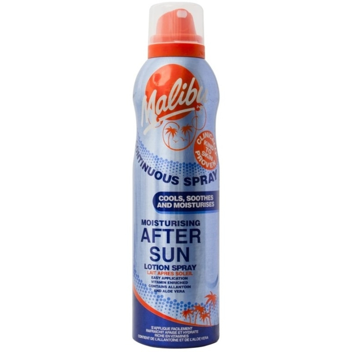 Malibu After Sun Lotion Spray 175ml i gruppen HELSE OG SKJØNNHET / Hudpleie / Soling / Solkrem hos TP E-commerce Nordic AB (C74750)