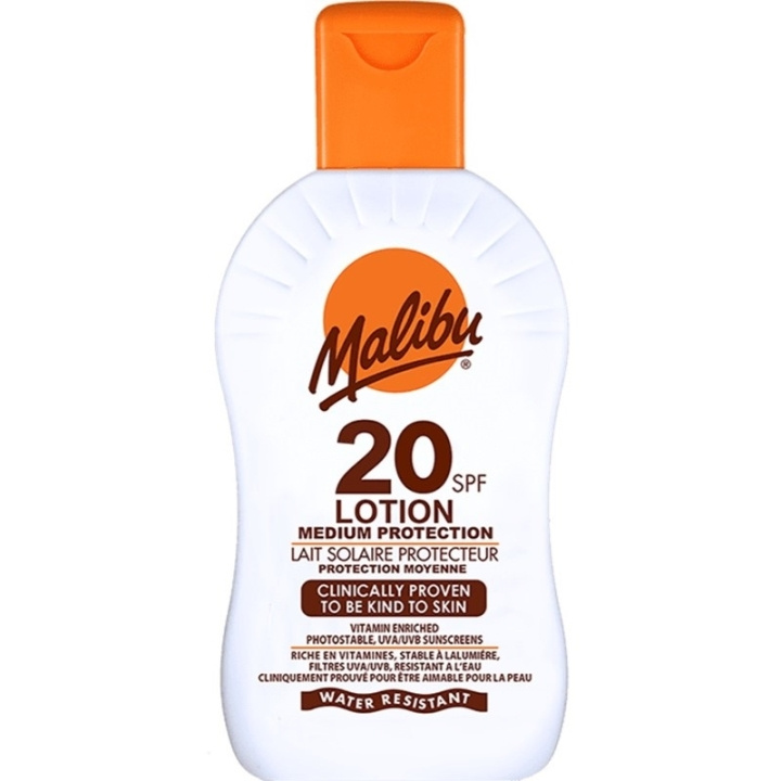 Malibu Sun Lotion SPF20 100ml i gruppen HELSE OG SKJØNNHET / Hudpleie / Soling / Solkrem hos TP E-commerce Nordic AB (C74751)