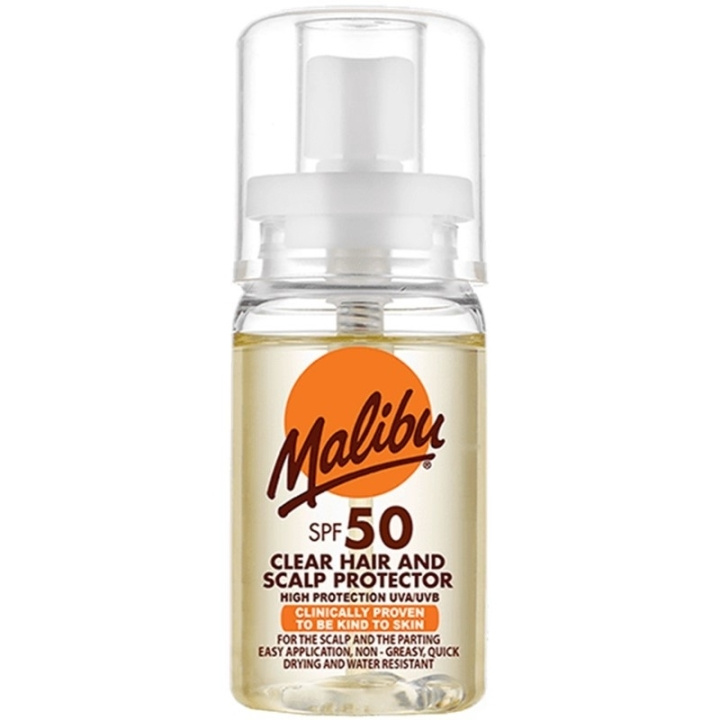 Malibu Clear Hair and Scalp Protector SPF50 100ml i gruppen HELSE OG SKJØNNHET / Hudpleie / Soling / Solkrem hos TP E-commerce Nordic AB (C74757)