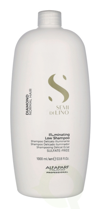 Alfaparf Semi Di Lino Illuminating Low Shampoo 1000 ml i gruppen HELSE OG SKJØNNHET / Hår & styling / Hårpleie / Sjampo hos TP E-commerce Nordic AB (C74784)