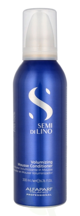 Alfaparf Semi Di Lino Volume Mousse Conditioner 200 ml i gruppen HELSE OG SKJØNNHET / Hår & styling / Hårpleie / Balsam hos TP E-commerce Nordic AB (C74785)