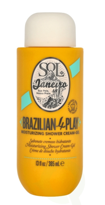 Sol De Janeiro Brazilian 4 Play Moisturizing Shower Cream 385 ml i gruppen HELSE OG SKJØNNHET / Hudpleie / Kroppspleie / Bad- og dusjkrem hos TP E-commerce Nordic AB (C74915)