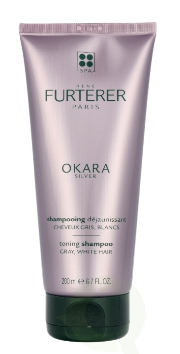 Rene Furterer Okara Silver Toning Shampoo 200 ml i gruppen HELSE OG SKJØNNHET / Hår & styling / Hårpleie / Sjampo hos TP E-commerce Nordic AB (C74956)