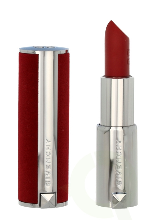 Givenchy Le Rouge Deep Velvet Lipstick 3.4 g #37 Rouge Graine, Velvet Case, 24h Hour Wear Exceptional Glide i gruppen HELSE OG SKJØNNHET / Makeup / Lepper / Leppestift hos TP E-commerce Nordic AB (C75036)