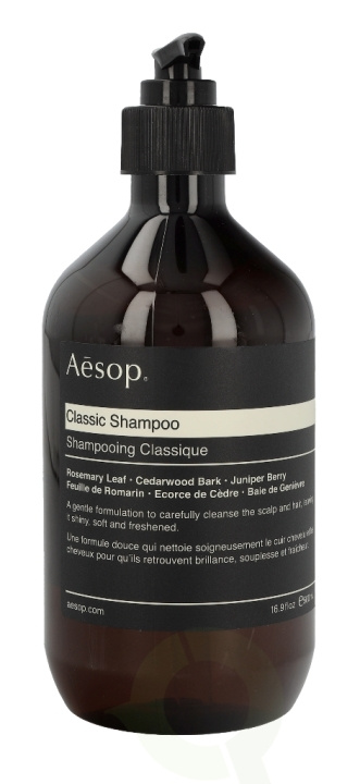 AESOP Classic Shampoo 500 ml i gruppen HELSE OG SKJØNNHET / Hår & styling / Hårpleie / Sjampo hos TP E-commerce Nordic AB (C75056)